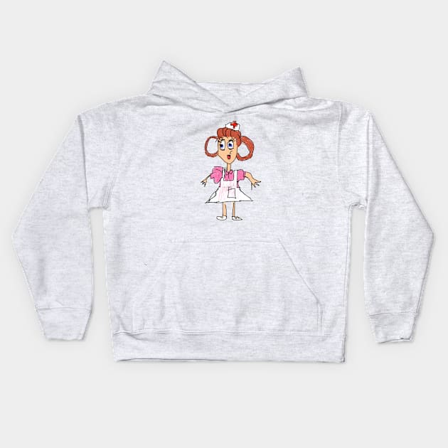 Nurse Joy Kids Hoodie by Studio Gorgoth